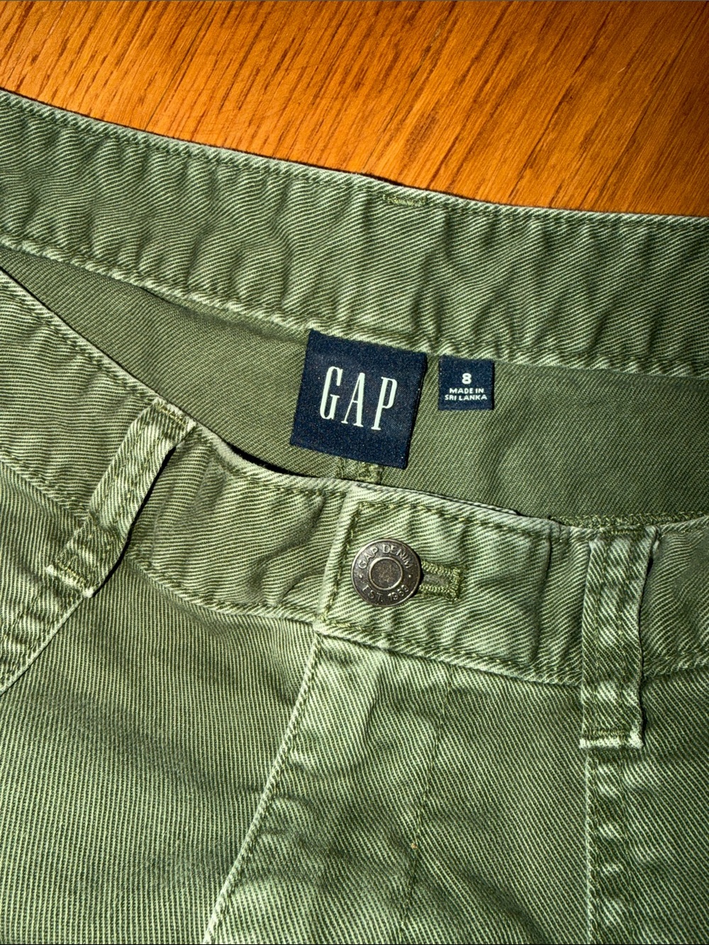 Gap Mid Rise Twill Barrel Pants - Picture 6 of 9